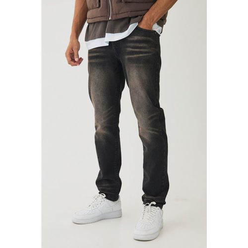 Jeans Slim Fit colorati, Brown - boohoo - Modalova