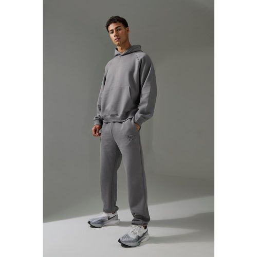 Tuta sportiva squadrata Man Active Training Dept con incisioni - boohoo - Modalova