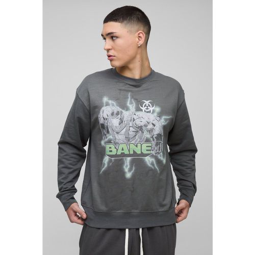 Sudadera Oversize Con Estampado De Bane - boohoo - Modalova