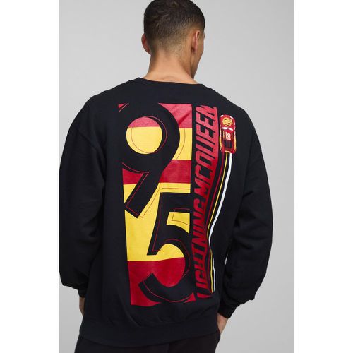 Sudadera Oversize Con Estampado De Cars De Pixar - boohoo - Modalova