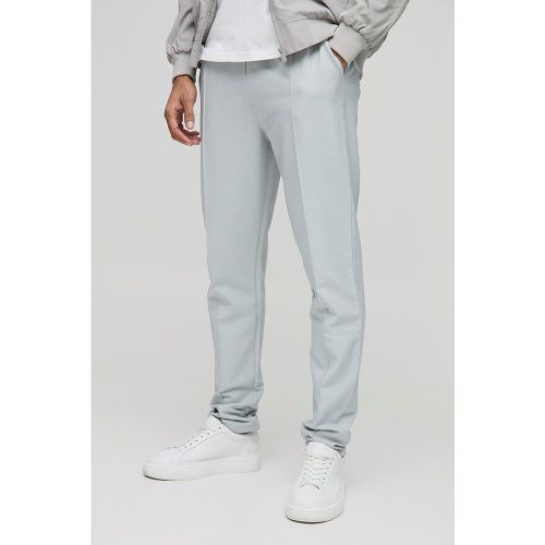 Pantaloni alla caviglia in Stretch tecnico Slim Fit con vita elasticizzata - boohoo - Modalova