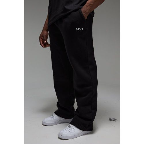 Pantalón Deportivo Man Active Holgado Con Letras - boohoo - Modalova