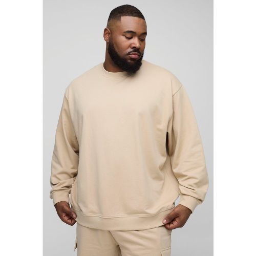 Felpa Plus Size oversize Basic - boohoo - Modalova