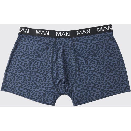 Boxer Plus Size con stampa leopardata - boohoo - Modalova