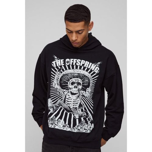 Sudadera Oversize Con Capucha Y Estampado De The Offspring Band - boohoo - Modalova