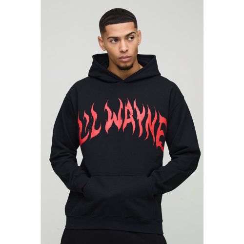 Sudadera Oversize Con Capucha Y Estampado De Lil Wayne - boohoo - Modalova