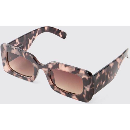 Gafas De Sol Rectangulares Gruesas - boohoo - Modalova