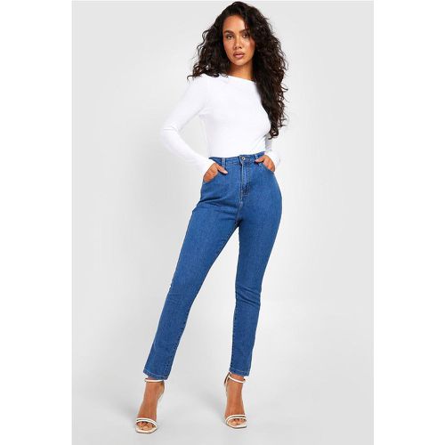 Jeans Basic a vita alta Skinny Fit - boohoo - Modalova