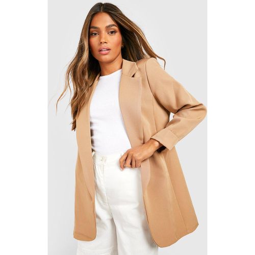 Blazer Basic rilassato con risvolti sui polsini - boohoo - Modalova