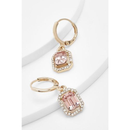 Pendientes De Aro Rosas, Pink - boohoo - Modalova