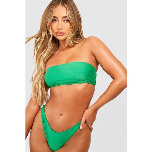 Top bikini a fascia Essentials a fascia - boohoo - Modalova