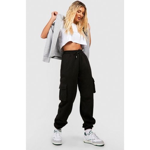 Pantalón Deportivo Oversize Cargo Con Bolsillos - boohoo - Modalova