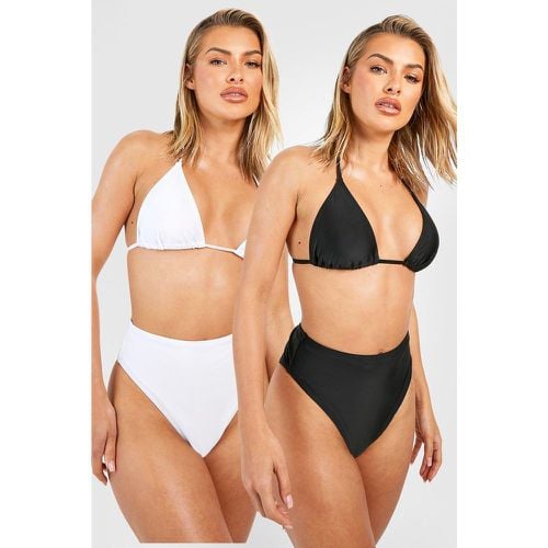 Pack De 2 Tops De Biquini De Triángulo - boohoo - Modalova