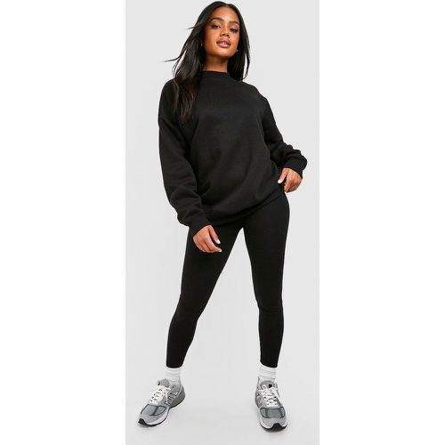 Legging Basic con fascia in vita ampia - boohoo - Modalova