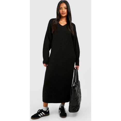 Vestido Maxi Holgado De Punto Suave - boohoo - Modalova