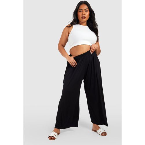 Pantaloni culottes Plus Size in jersey - boohoo - Modalova