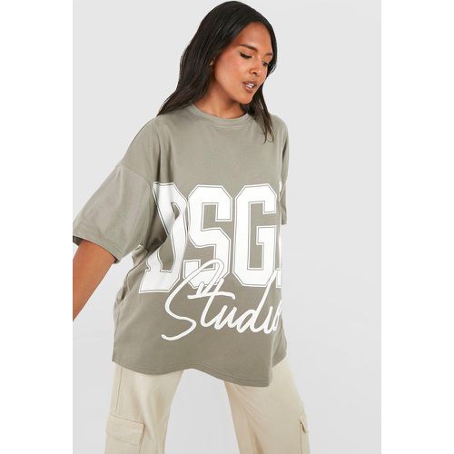 T-shirt Plus Size oversize Dsgn - boohoo - Modalova