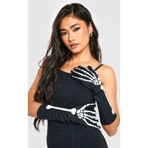 Guantes De Halloween Con Estampado De Esqueleto - boohoo - Modalova