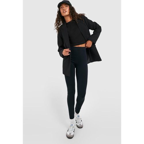 Leggings Tall De Tiro Alto Con Forro Polar - boohoo - Modalova