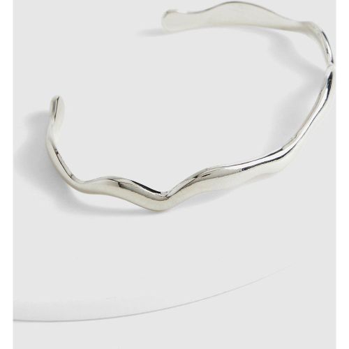 Brazalete Con Ondas Onduladas, Gris - boohoo - Modalova