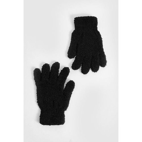 Guantes Suaves, Negro - boohoo - Modalova