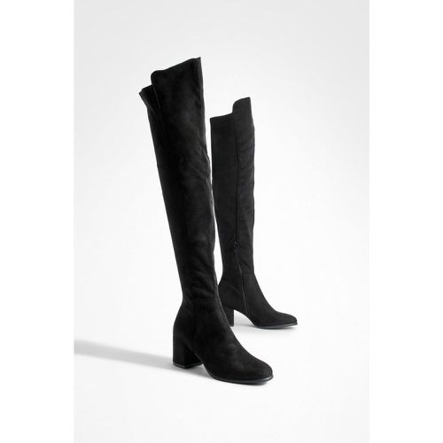 Botas Mosqueteras Gruesas Bajas Elásticas - boohoo - Modalova