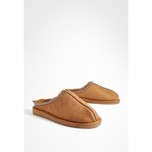 Sandali Mules comodi con ricami - boohoo - Modalova