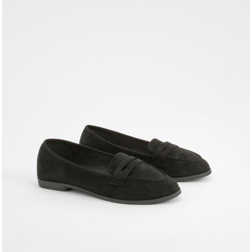 Mocasines De Holgura Ancha, Negro - boohoo - Modalova