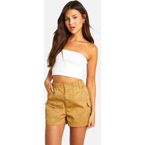 Pantaloncini Cargo con tasche multiple - boohoo - Modalova