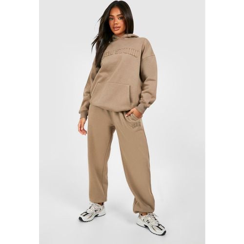 Pantalón Deportivo Oversize Con Aplique De Tela Propia Dsgn Studio - boohoo - Modalova