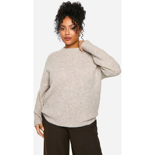 Jersey Plus Oversize De Punto Suave - boohoo - Modalova