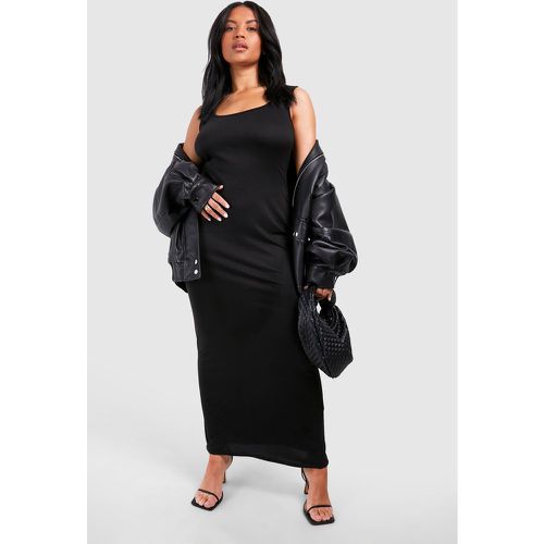 Vestito maxi Plus Size con scollo quadrato - boohoo - Modalova