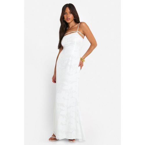 Vestido Maxi Texturizado De Tirantes - boohoo - Modalova