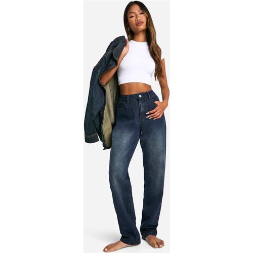 Jeans dritti Basic, Azzurro - boohoo - Modalova