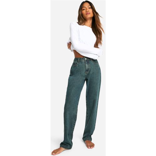 Jeans dritti Basic, Azzurro - boohoo - Modalova