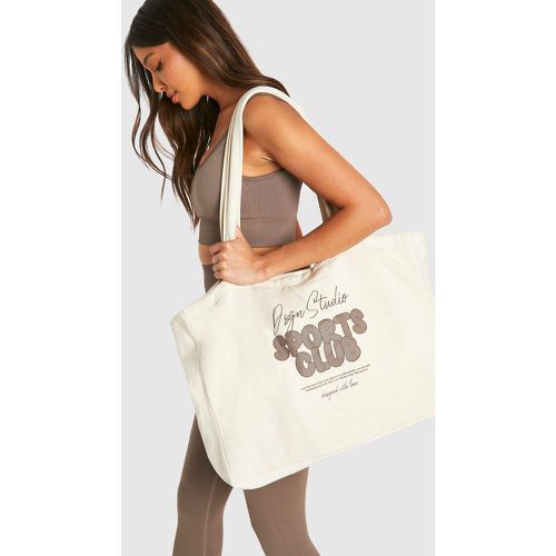 Bolso Tote Dsgn Studio Con Eslogan Sports Club - boohoo - Modalova