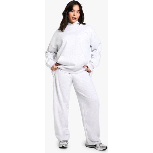 Pantaloni tuta dritti Plus Size con ricami Dsgn Studio - boohoo - Modalova