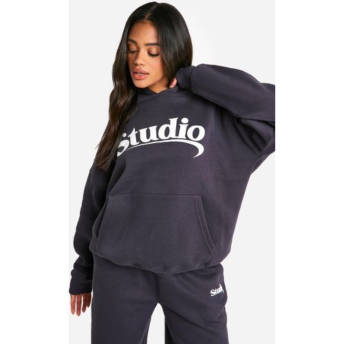 Sudadera Oversize Con Capucha Y Eslogan Dsgn Studio - boohoo - Modalova