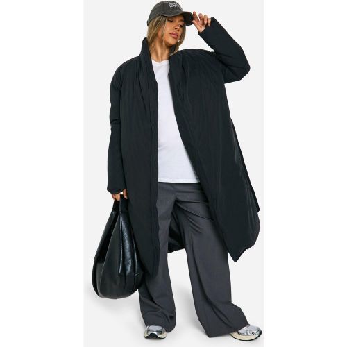 Cappotto piumino Premaman imbottito con cintura - boohoo - Modalova