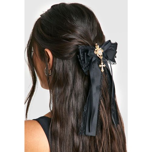 Lazo Para El Pelo De Halloween Con Detalle De Encaje - boohoo - Modalova