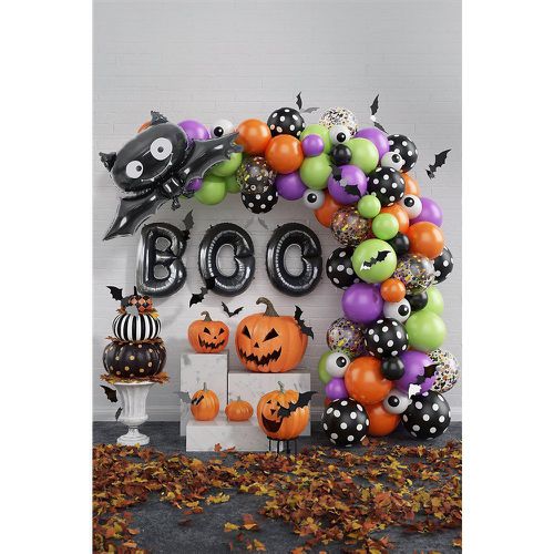 Multipaquete De Globos De Halloween Con Arcos - boohoo - Modalova