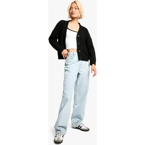 Jeans Basic in taglio maschile - boohoo - Modalova