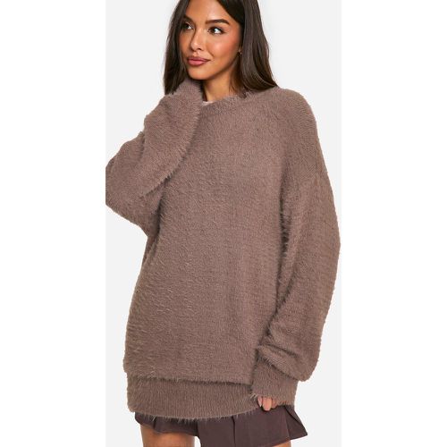 Maglione oversize in maglia morbida - boohoo - Modalova