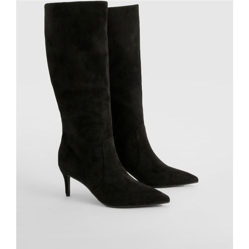 Botas De Caña Alta Con Tacón De Aguja - boohoo - Modalova