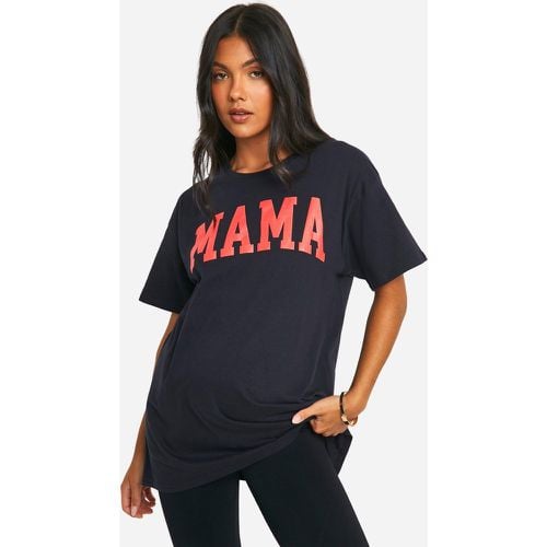 T-shirt Premaman oversize con stampa Mama - boohoo - Modalova