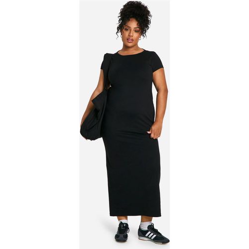 Vestito longuette Plus Size a colonna con maniche ad aletta - boohoo - Modalova