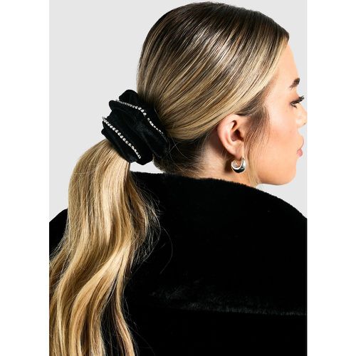 Elastico per capelli natalizio con strass - boohoo - Modalova