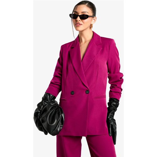 Blazer sartoriale a doppiopetto - boohoo - Modalova