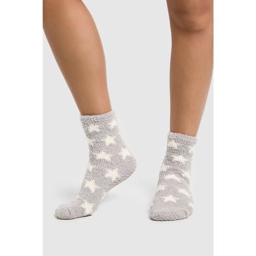 Calcetines Suaves Con Estampado De Estrellas - boohoo - Modalova