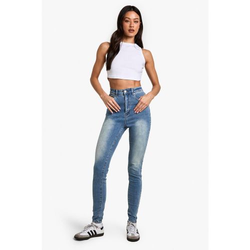 Jeans Tall Skinny Fit, Azzurro - boohoo - Modalova